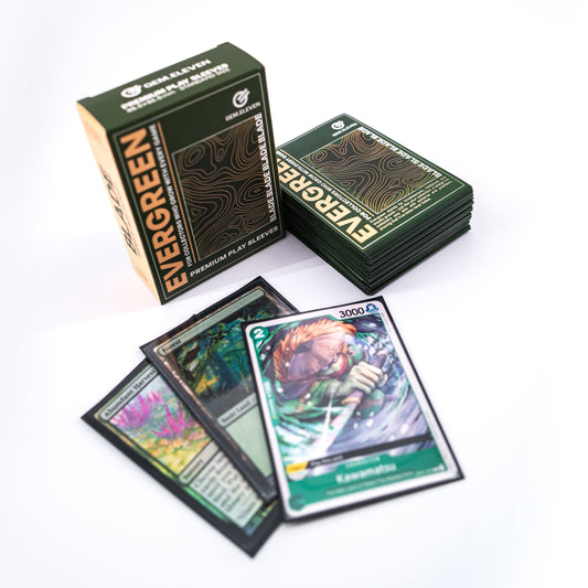 Blade Evergreen | Premium TCG Play Sleeves | Haltbar | Angenehmes Mischgefühl