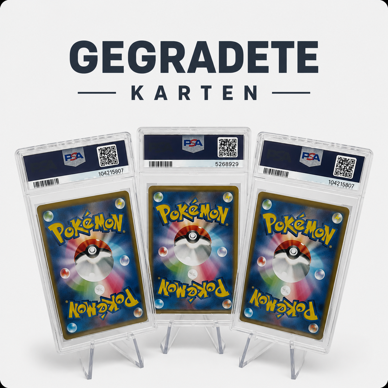 PSA/CGC Pokemon Karten