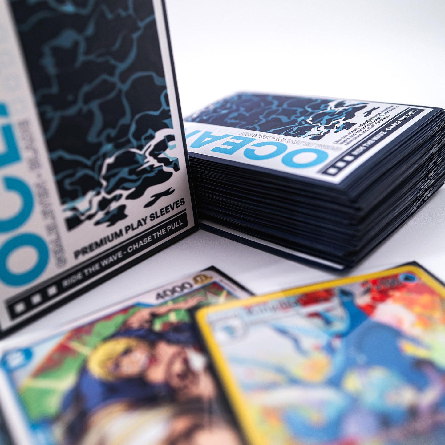 Blade Ocean – Premium TCG Play Sleeves – 100 Standard-Size Sleeves