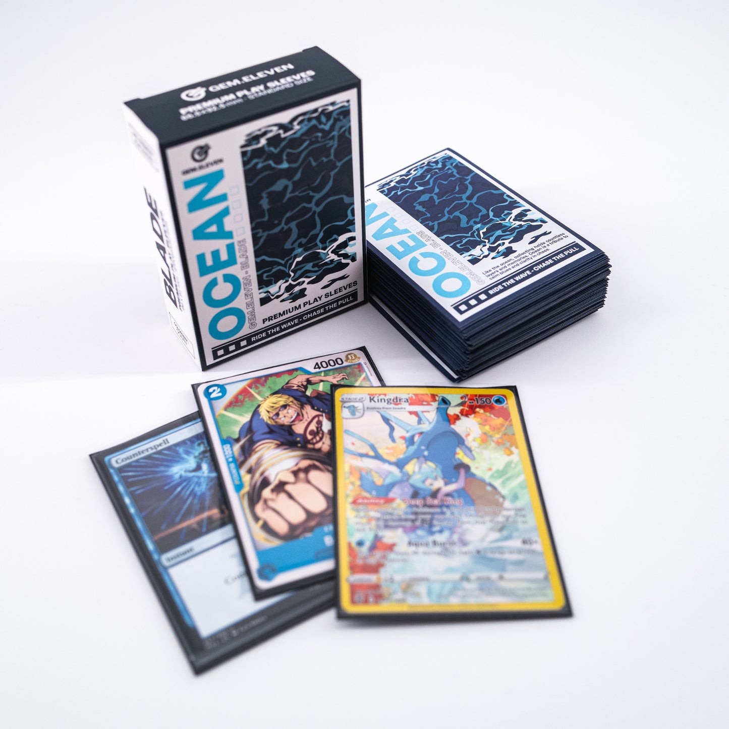 Blade Ocean – Premium TCG Play Sleeves – 100 Standard-Size Sleeves