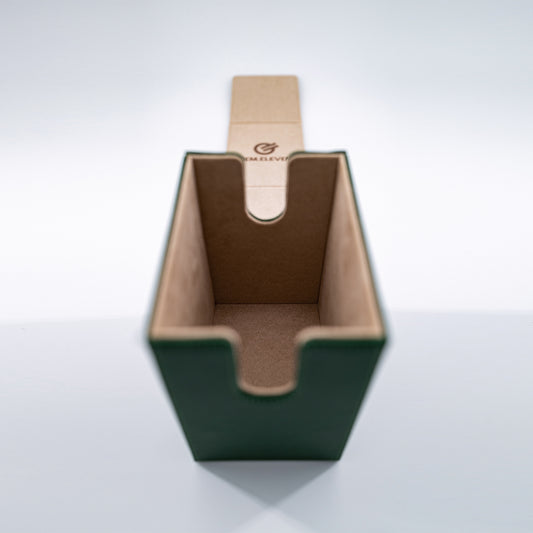 Heritage Evergreen – Premium Aufbewahrungsbox für bewertete Karten