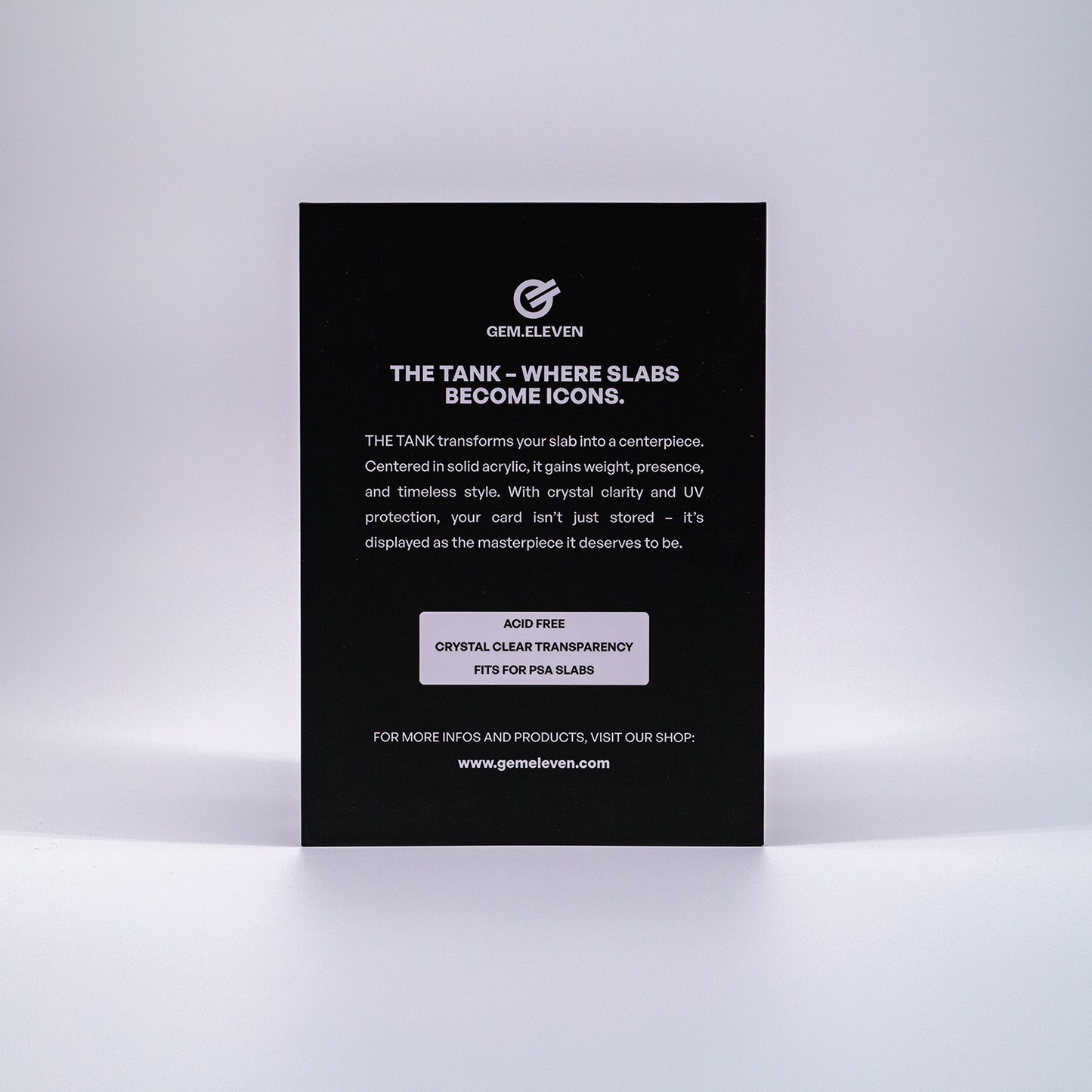 The Tank – Display Case für PSA / CGC / TAG Slabs