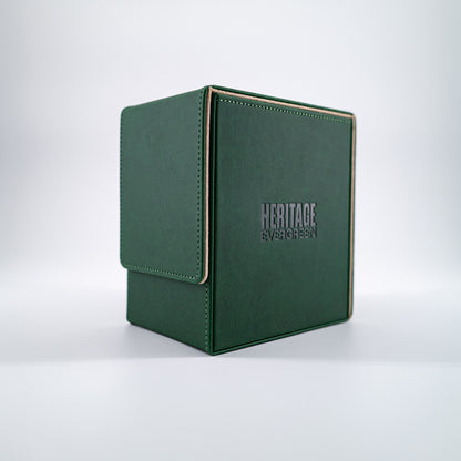 Heritage Evergreen – Premium Aufbewahrungsbox für bewertete Karten