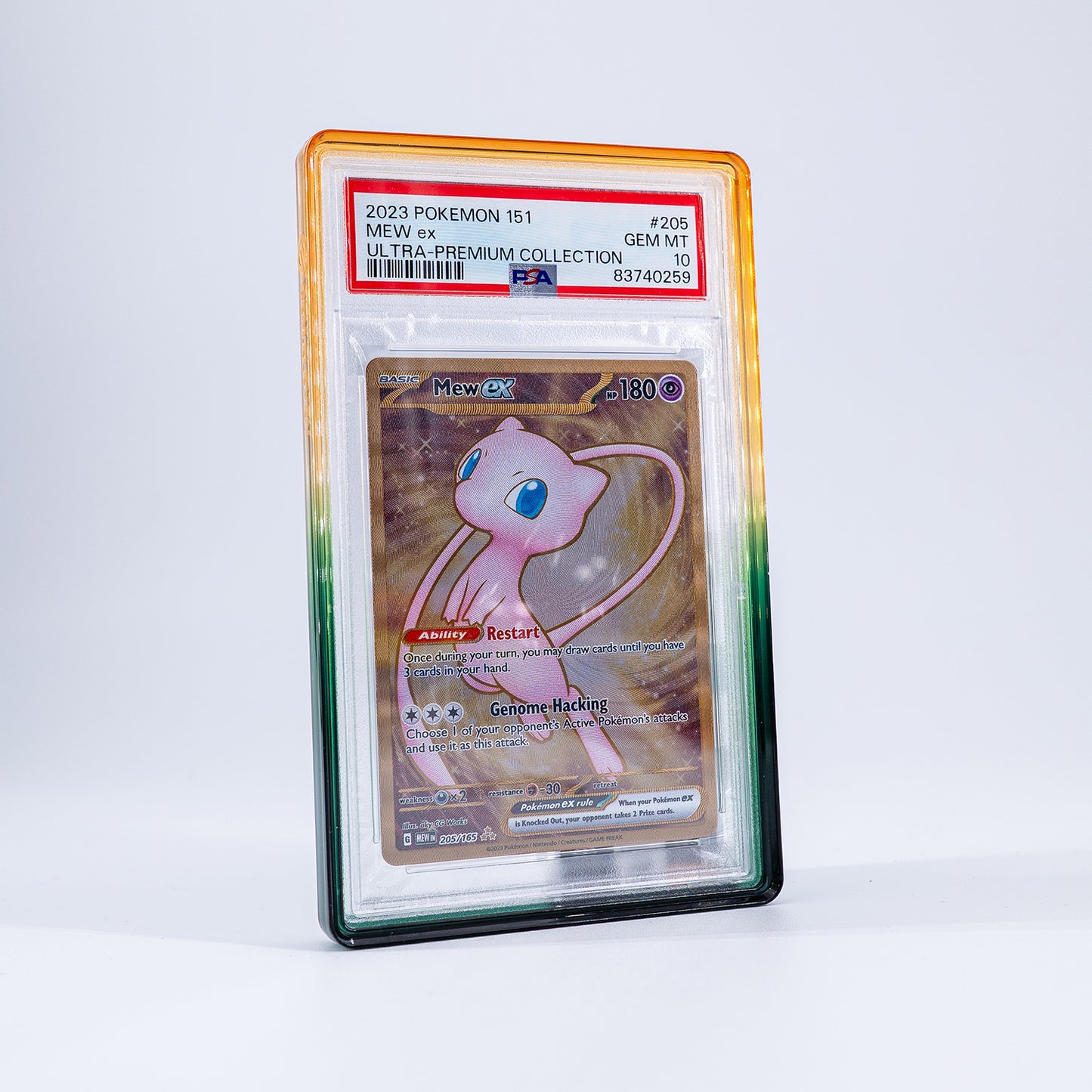 Gradient Bumper Evergreen – PSA & CGC Slab Schutz