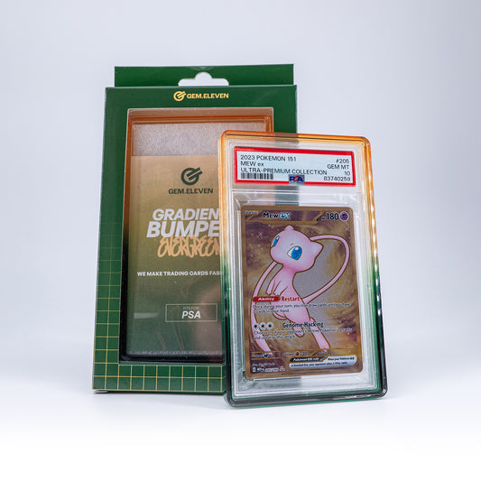 Gradient Bumper Evergreen – PSA & CGC Slab Schutz