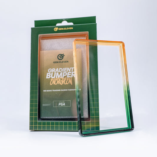 Gradient Bumper Evergreen – PSA & CGC Slab Schutz