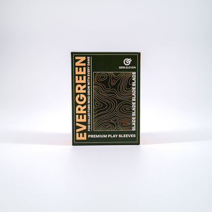 Blade Evergreen | Premium TCG Play Sleeves | Haltbar | Angenehmes Mischgefühl