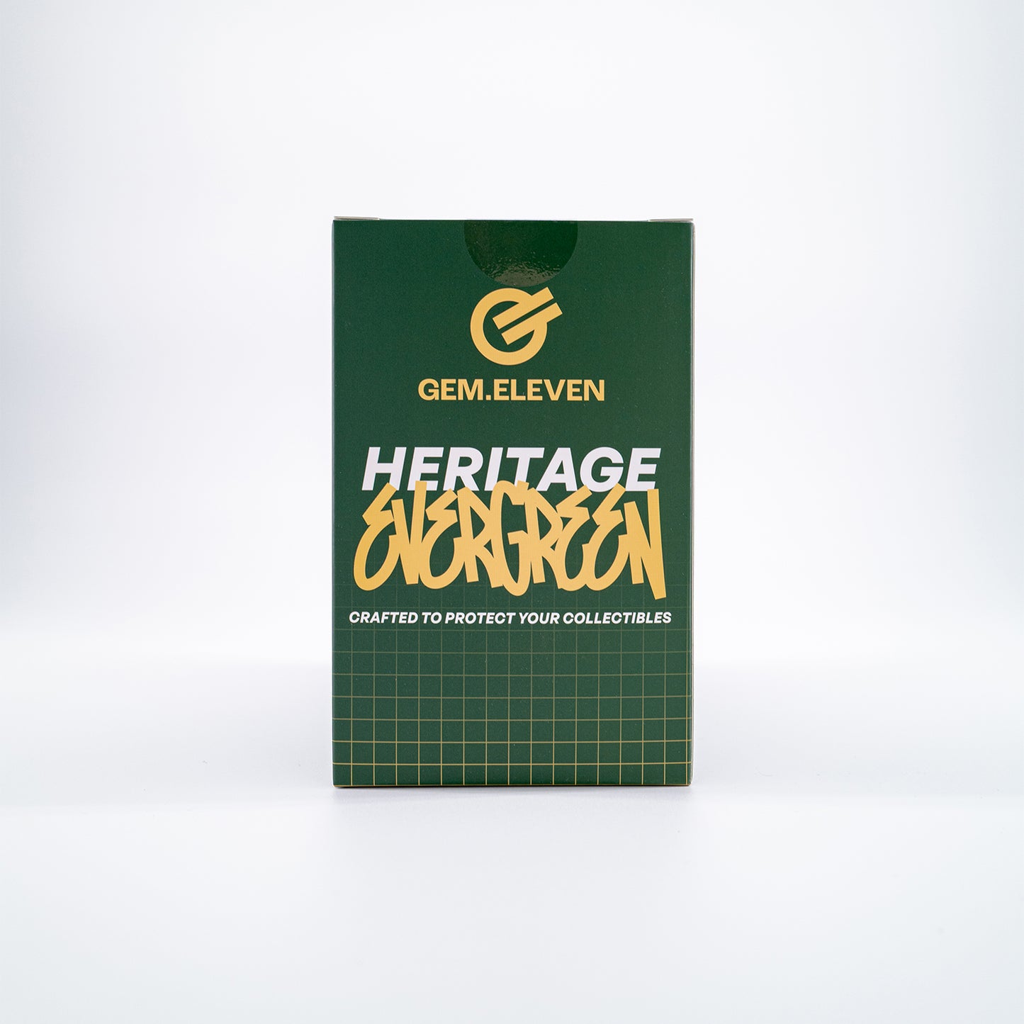 Heritage Evergreen – Premium Aufbewahrungsbox für bewertete Karten