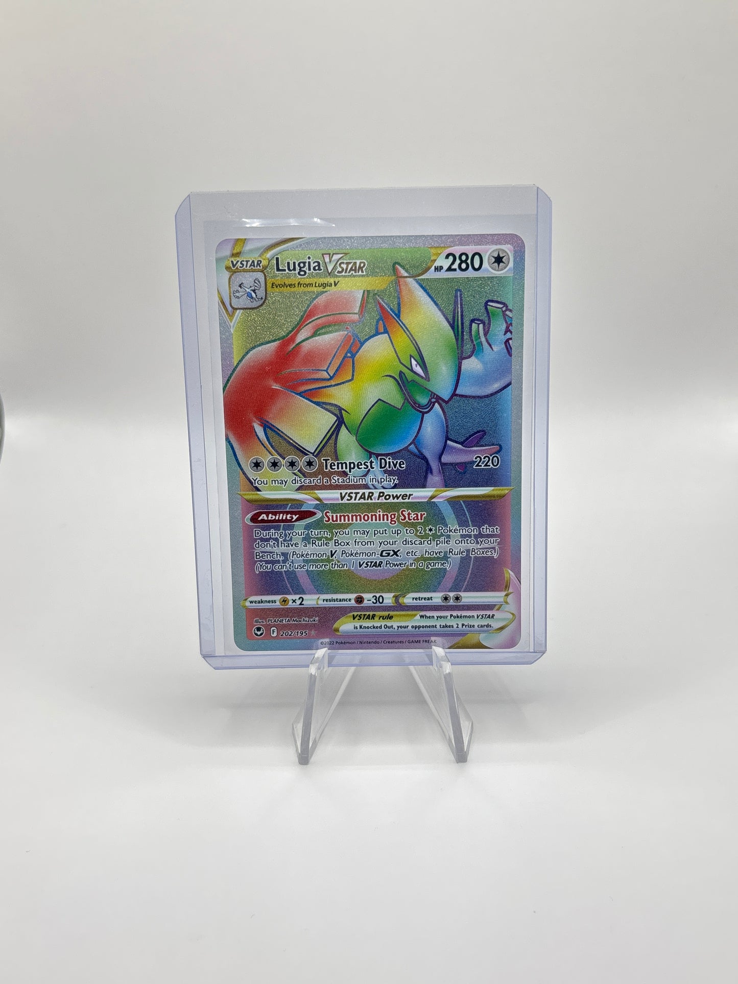 Pokemon LUGIA VSTAR 202/195