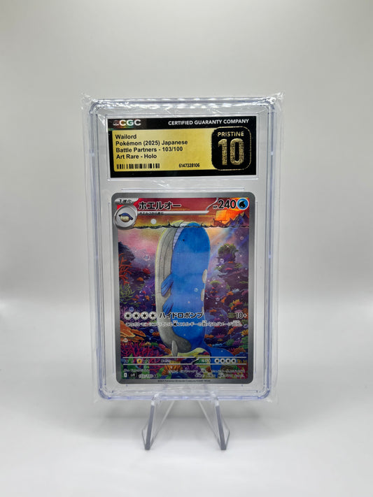 Wailord (sv9 103) CGC Pristine 10