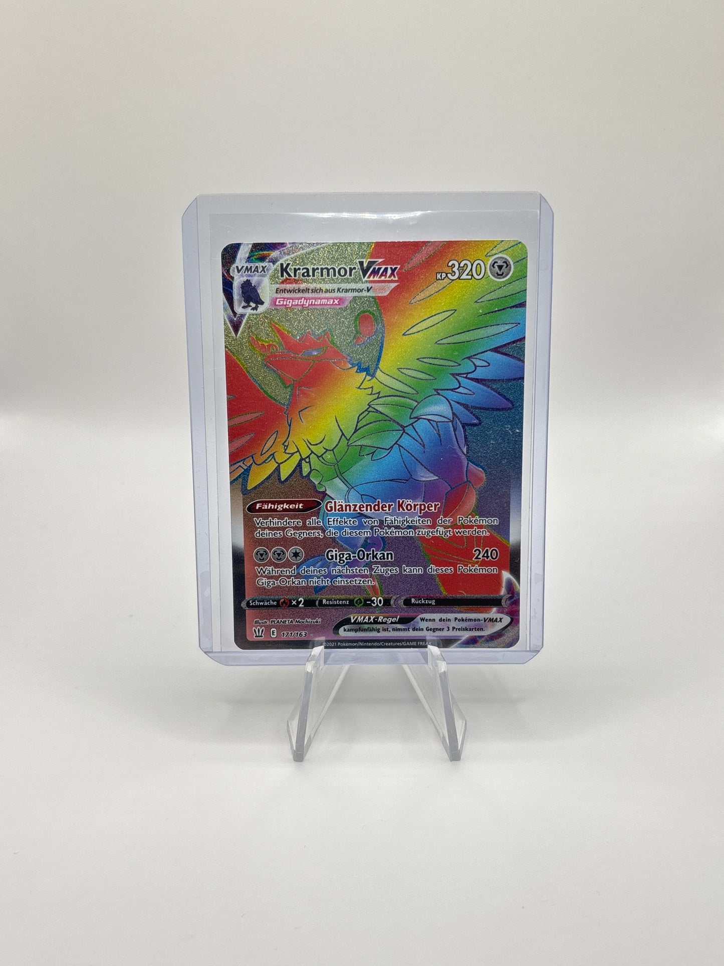 Pokemon Krarmor Vmax 171/163
