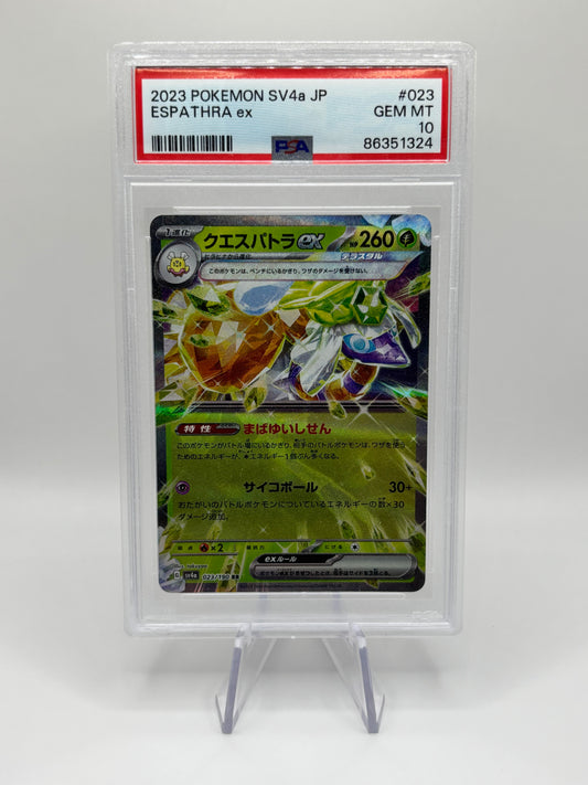 Pokemon ESPATHRA EX JP. PSA 10