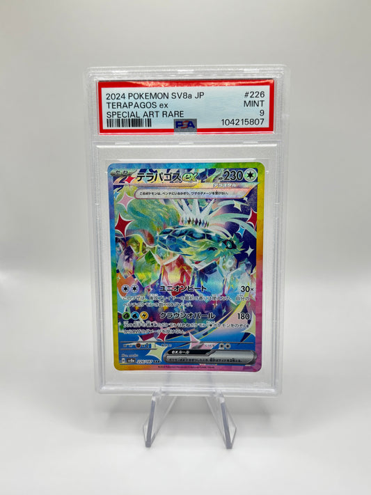 Pokemon TERAPAGOS EX sv8a 226 PSA 9