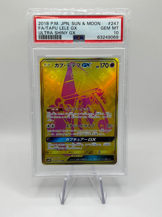 Pokemon TAPU LELE GX JP. PSA 10