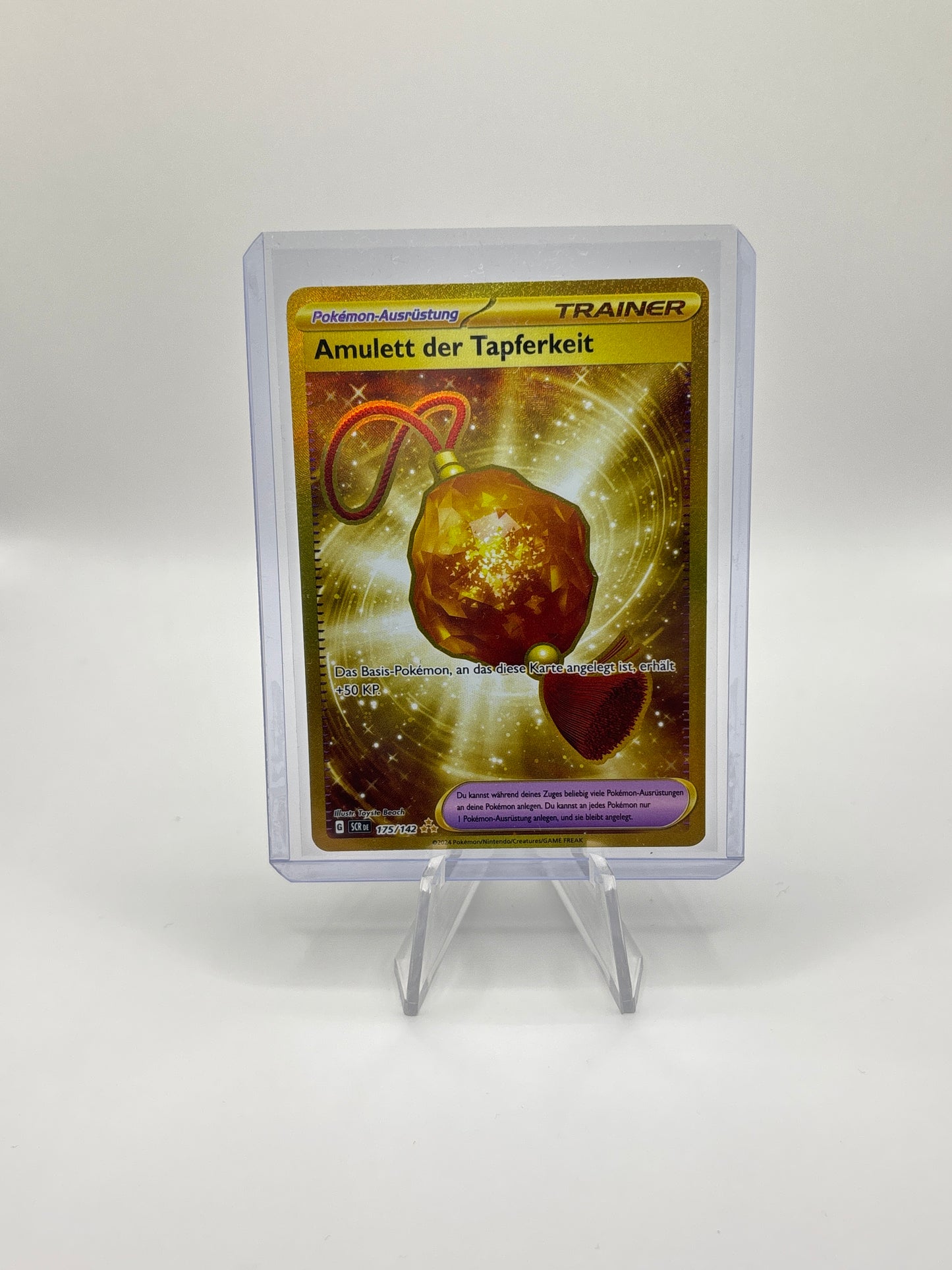 Pokemon Amulett der Tapferkeit 175/142