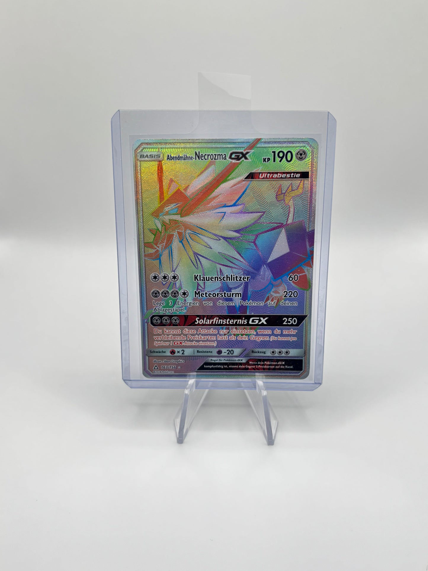 Abendmähne-Necrozma GX (UPR 163)